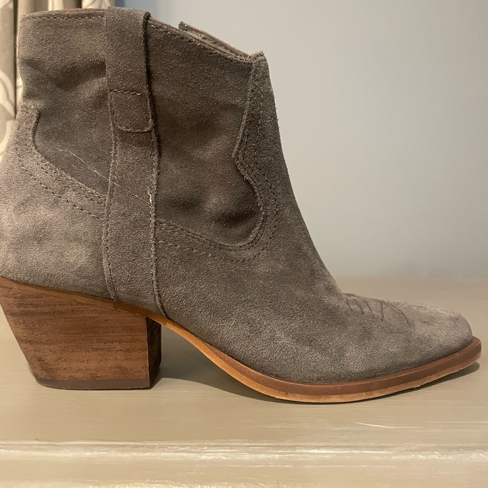 Dolce Vita Suede cowboy booties